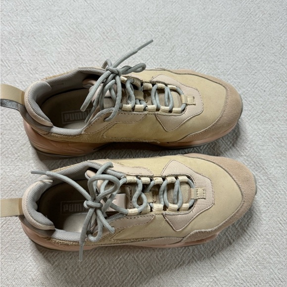 Puma Thunder Desert Blush Pastel Pink Chunky Sneakers 7 - Picture 3 of 9